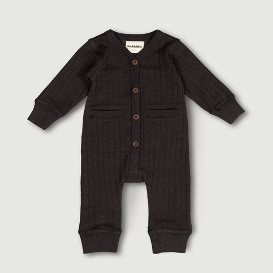 Finch & Fable ロンパース｜Wool Rib Playsuit