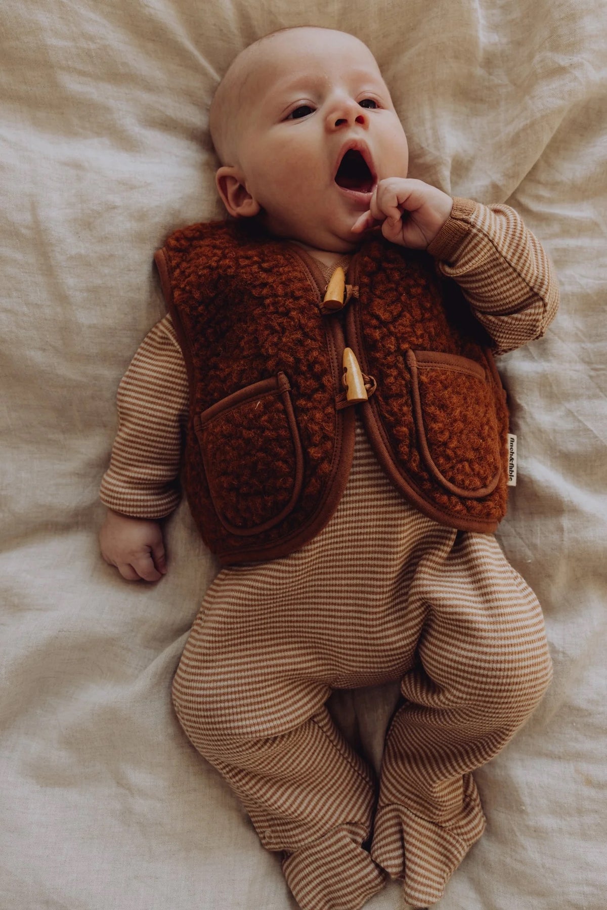 Finch & Fable Wool Sherpa Vest