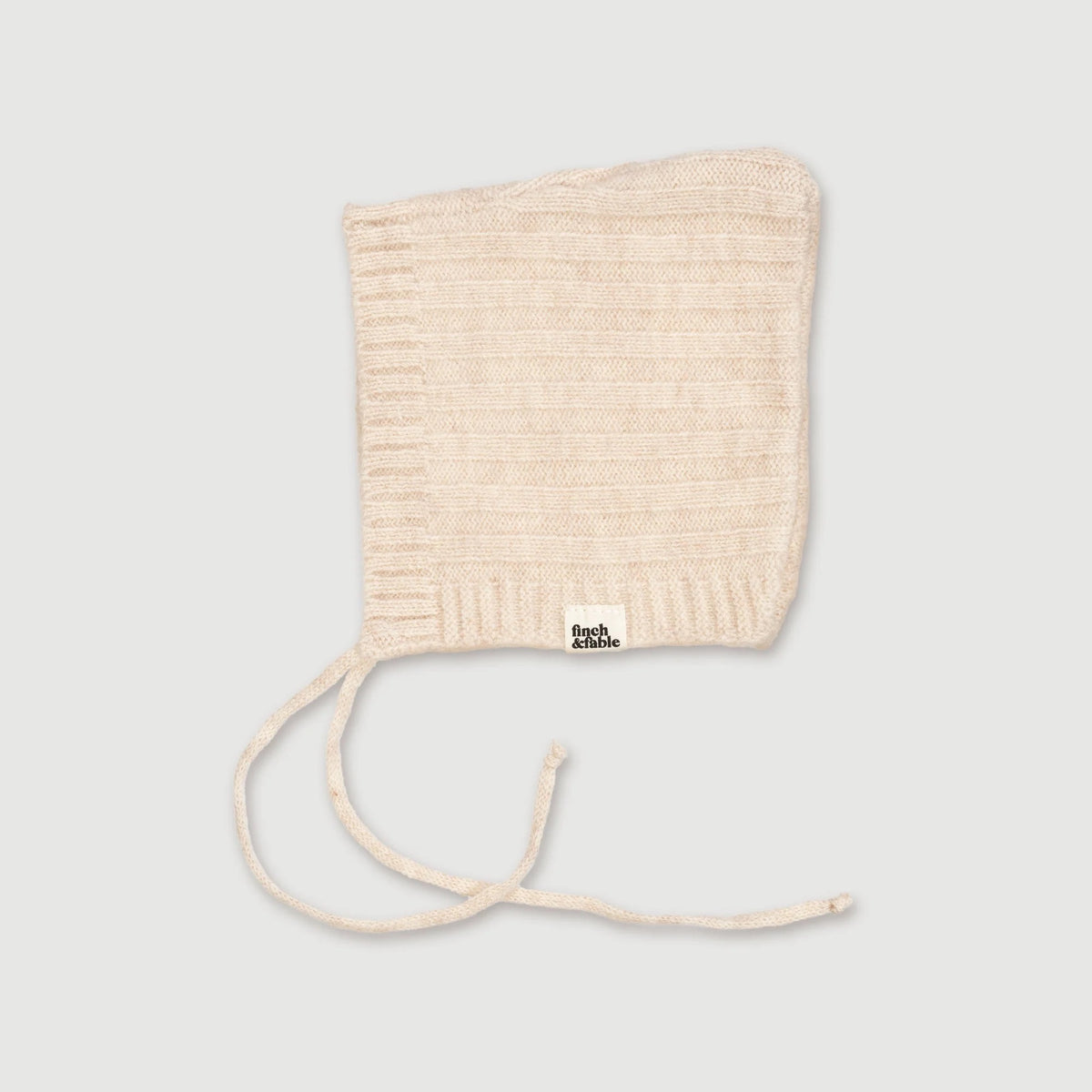 Finch & Fable Wool Knitted Bonnet