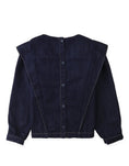 Gallery viewerに画像を読み込む, Gingersnaps Flerida Blouse with Handmade Diamond Smocking & Shoulder Vents
