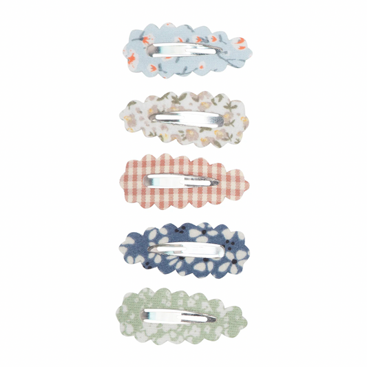 Scalloped floral mini clic clacs