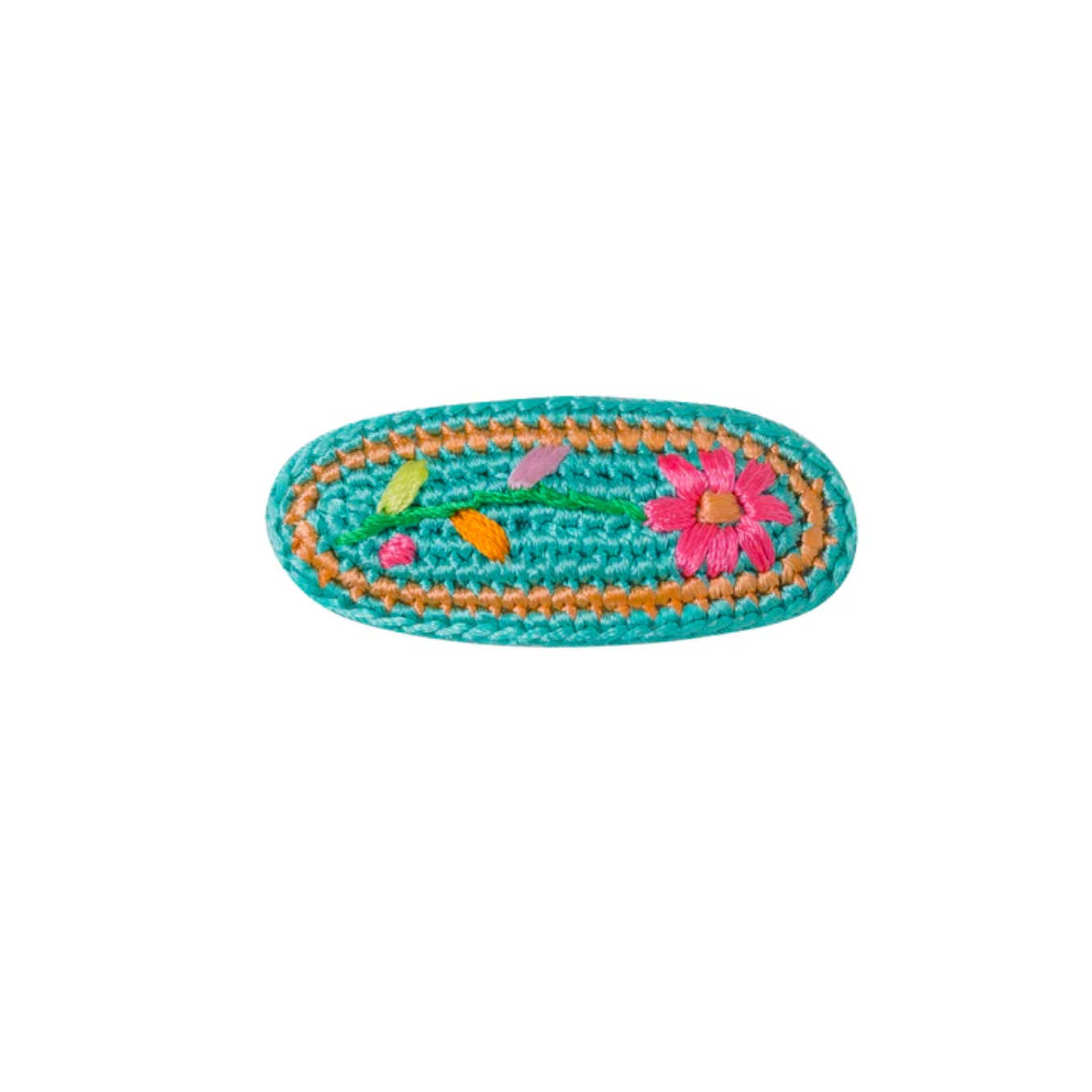 Crochet Embroidered Hair Clip (1pc)