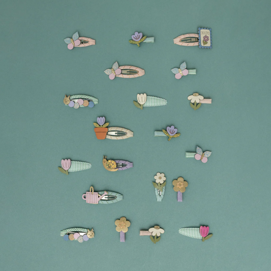 FLOWER GARDEN MINI CLIPS