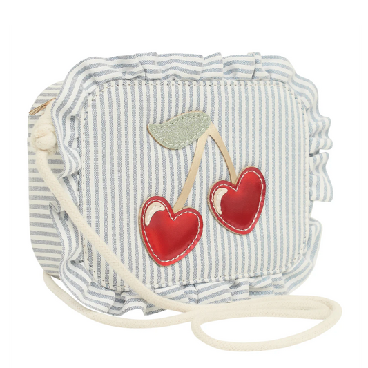 STRIPED CHERRY BAG
