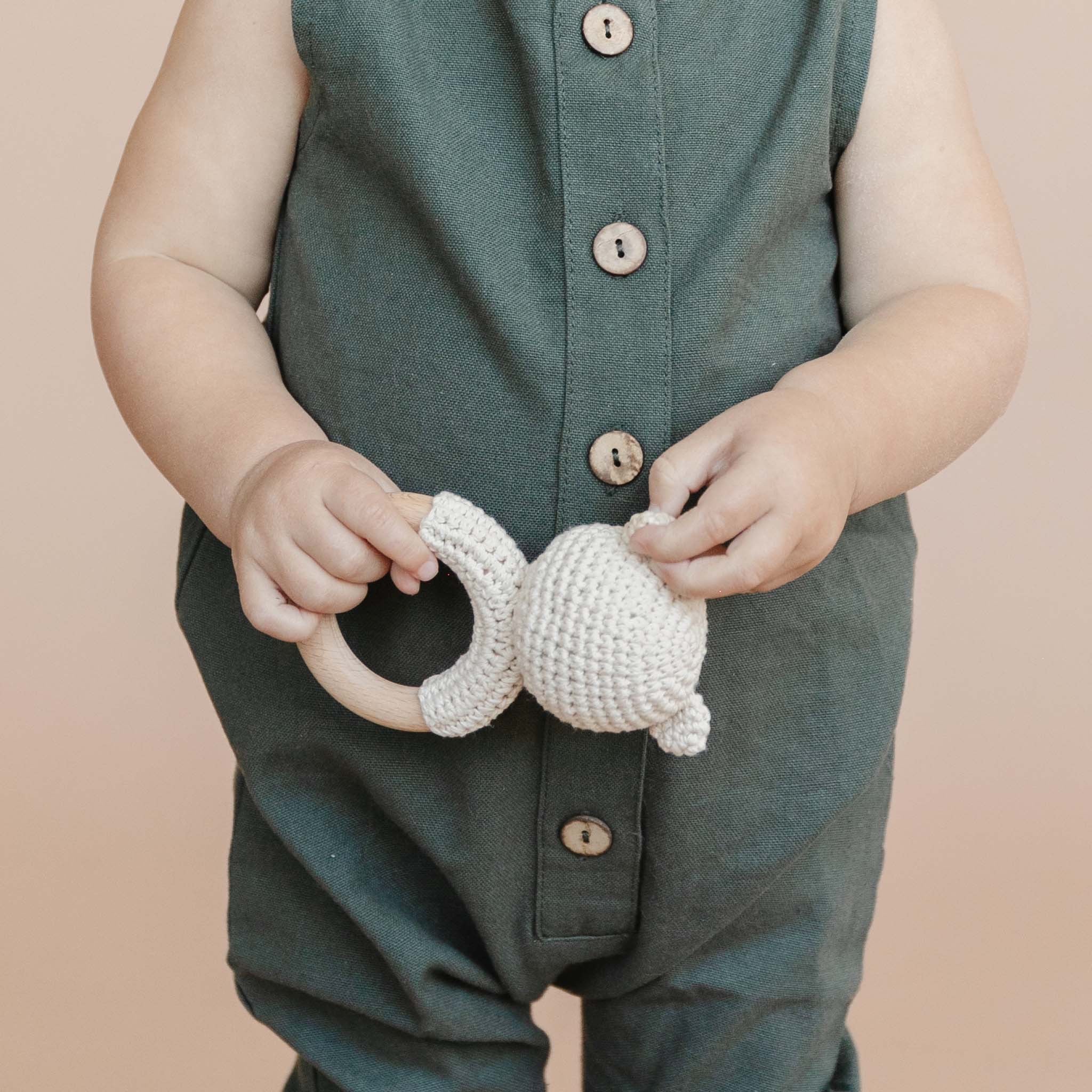 The Blueberry Hill Rattle Teether
